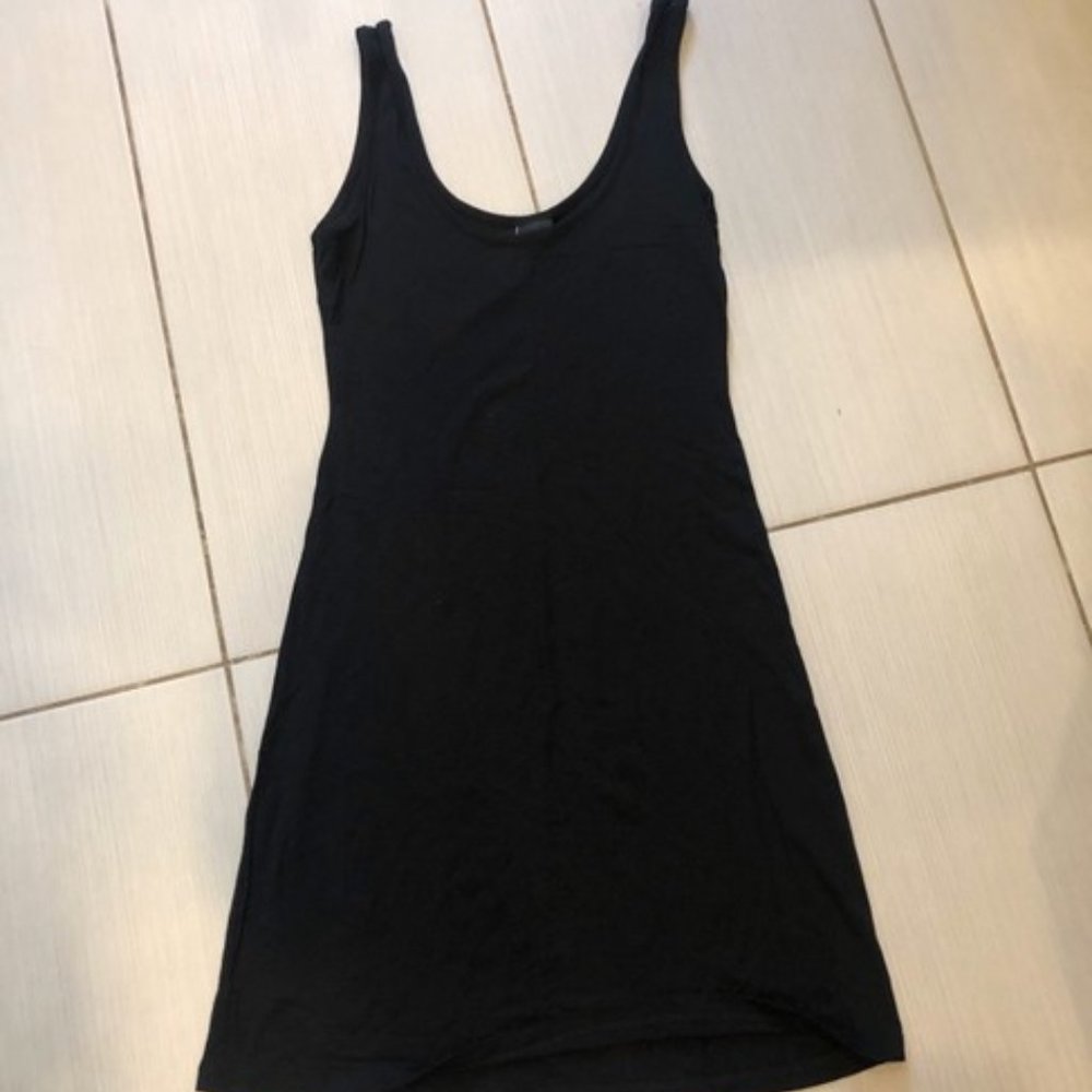 Legatte Mini Dress Black with Pink Size 4 - Picture 5 of 8